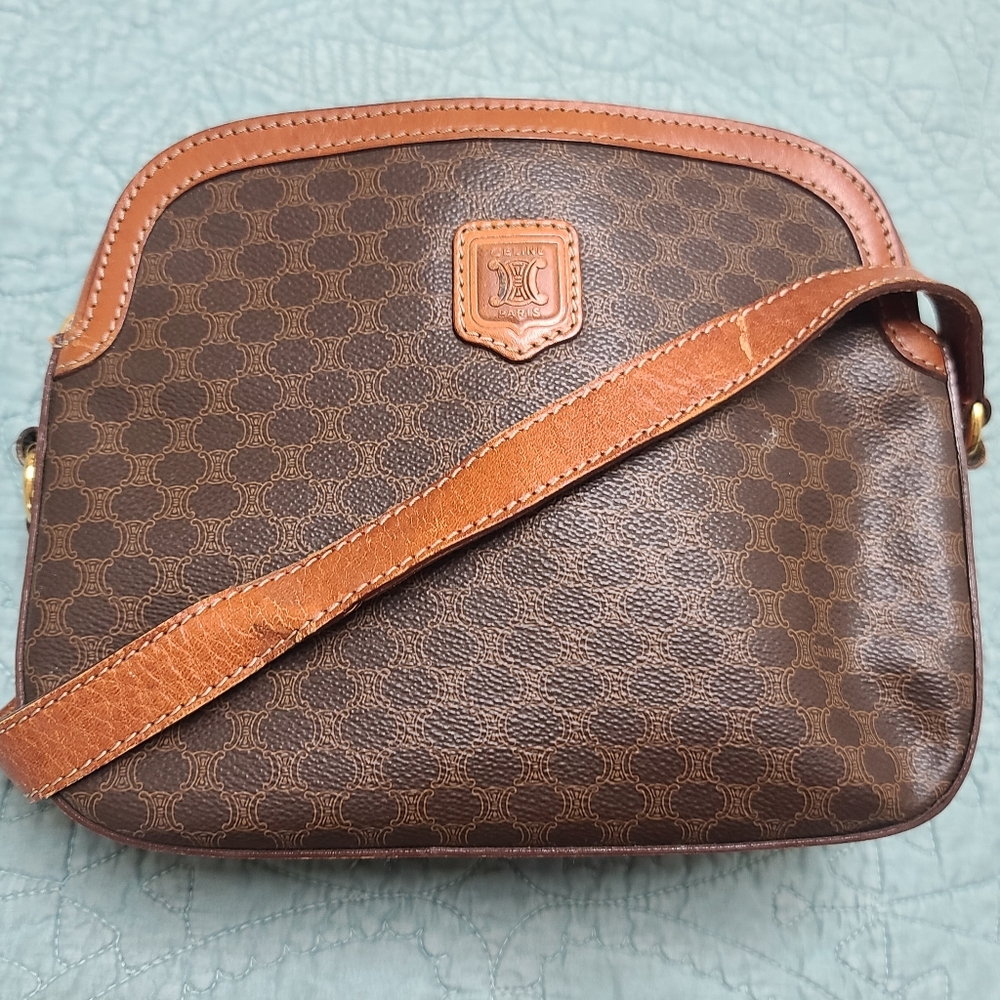 Celine Paris Macadam Vintage Crossbody Bag - Picture 9 of 16